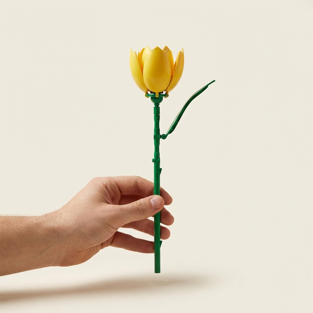 Cadeau bloem met persoonlijke boodschap