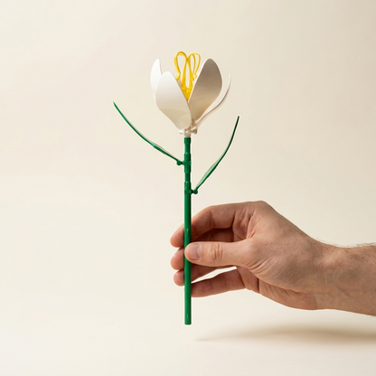Cadeau bloem met persoonlijke boodschap