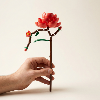 Cadeau bloem met persoonlijke boodschap